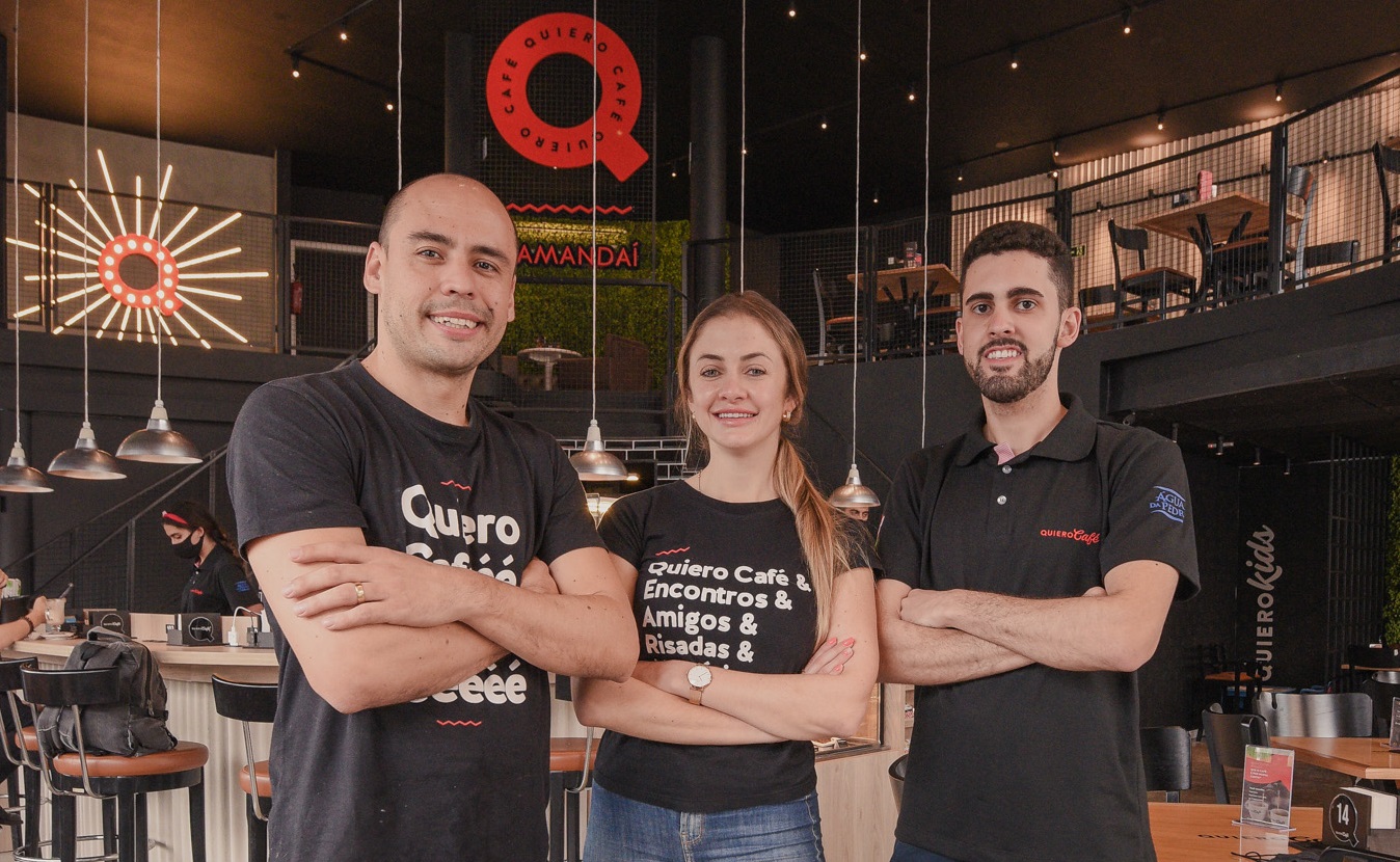 Depoimentos mostram a relação que o Quiero Café mantém com seus franqueados